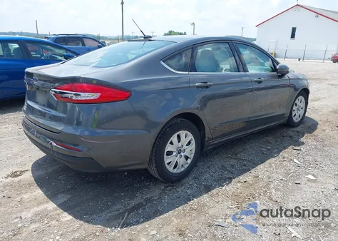 2019 Ford Fusion S from USA, damaged, VIN 3FA6P0G77KR245671